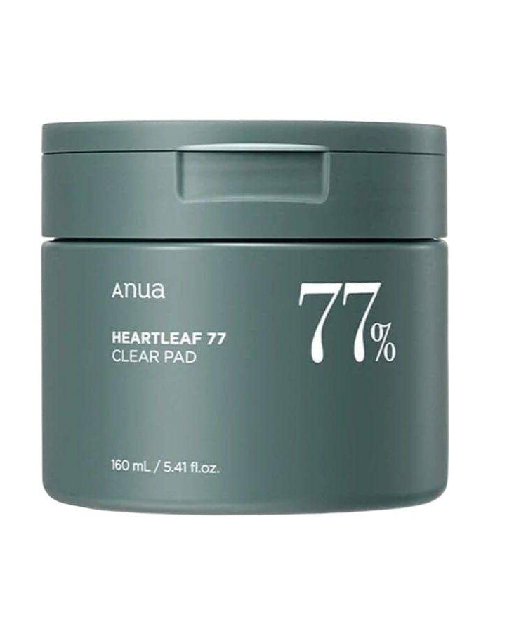 Anua Heartleaf 77 Toner Pad – Discos Tonificantes com Heartleaf para Hidratar e Equilibrar a Pele 
