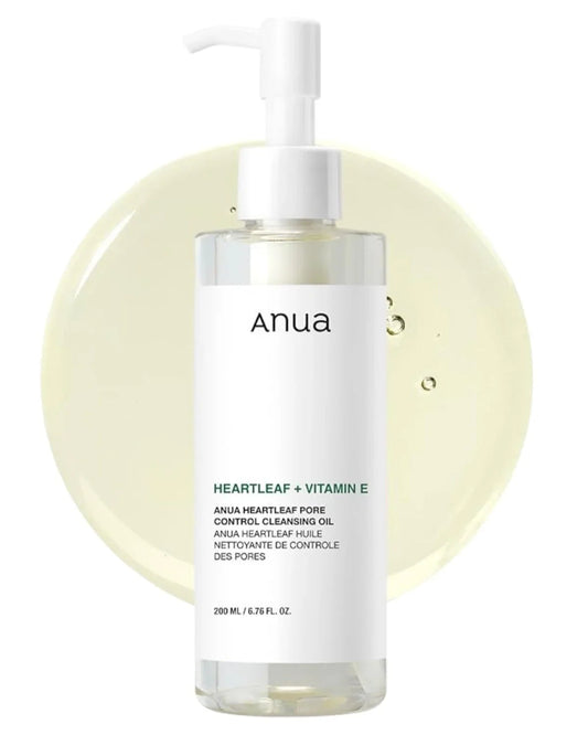 Anua Heartleaf Cleansing Oil – Óleo de Limpeza para Poros e Oleosidade - 