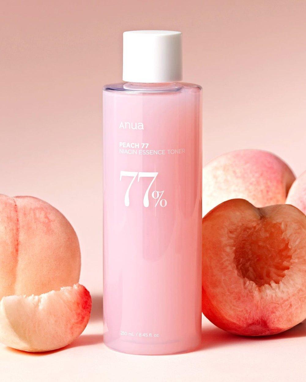 Anua Peach 77 Niacin Toner – Tónico Hidratante com Niacinamida para Tom Uniforme - Keva Cosmetic