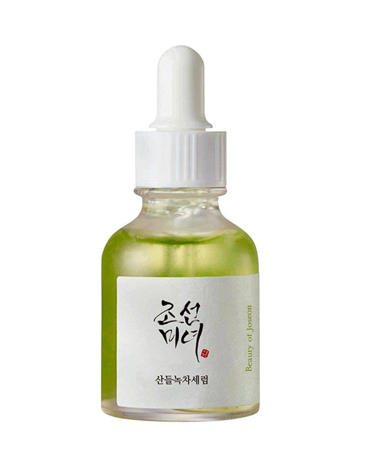 Beauty of Joseon Calming Serum – Chá Verde e Panthenol para Acalmar e Fortalecer a Pele - Keva Cosmetic