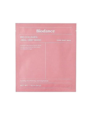 Bio - Collagen Real Deep Mask – Máscara Facial com Colágeno para Firmeza e Hidratação - Keva Cosmetic