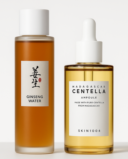 Ginseng Essence Water — rotina regeneradora coreana para peles sensíveis e cansadas.