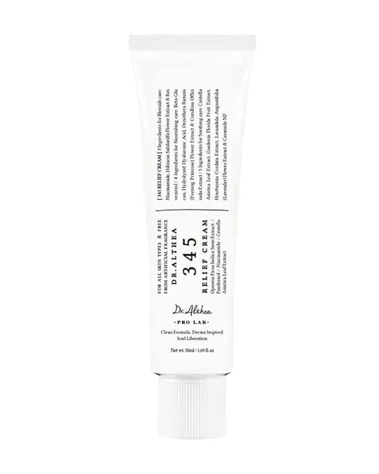 Dr. Althea 345 Relief Cream – creme coreano calmante para pele sensível e com vermelhidão
