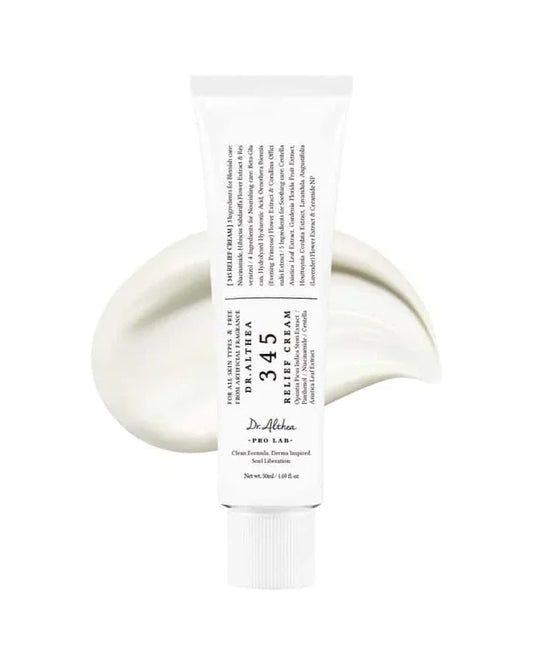 Dr. Althea 345 Relief Cream – Reparador Pós-Acne com Péptidos e Ceramidas