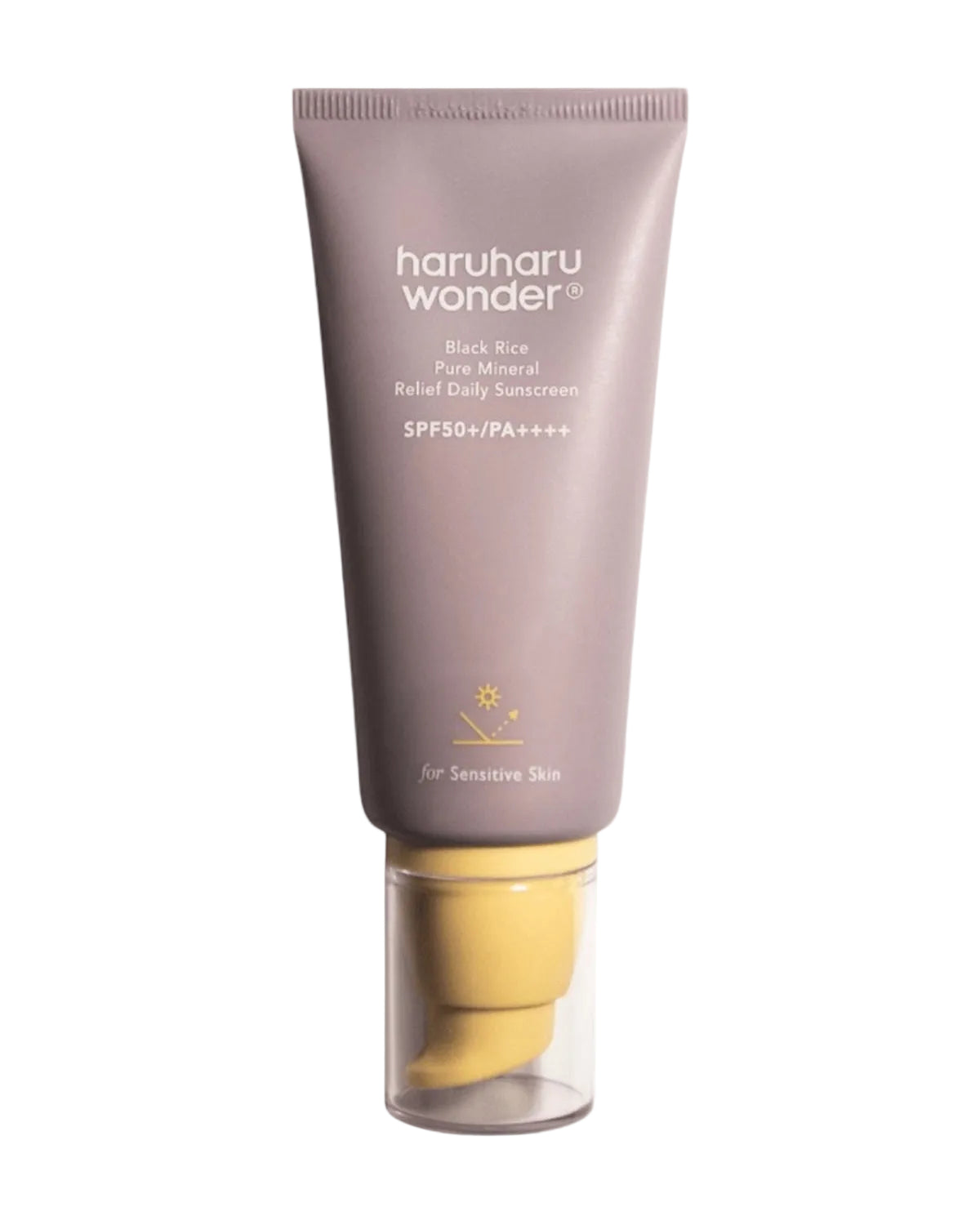 {{Haruharu Wonder Black Rice Pure Mineral Sunscreen – Protetor Solar Mineral FPS 50+}} cosmética coreana em Portugal KEVA Cosmetic.