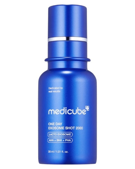Medicube One Day Exosome Shot Pore 2000 – Ampola Concentrada para Poros e Textura da