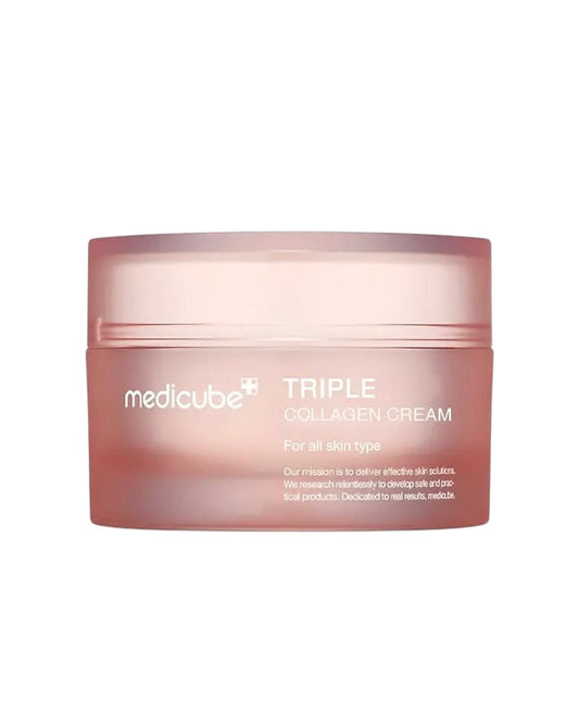 Medicube Triple Collagen Cream – Creme Anti - Idade com Colágeno para Pele Firme e Hidratada - Keva Cosmetic