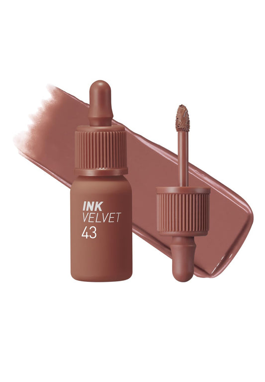 Peripera Ink Velvet – Lip Tint Nude com Acabamento Aveludado
