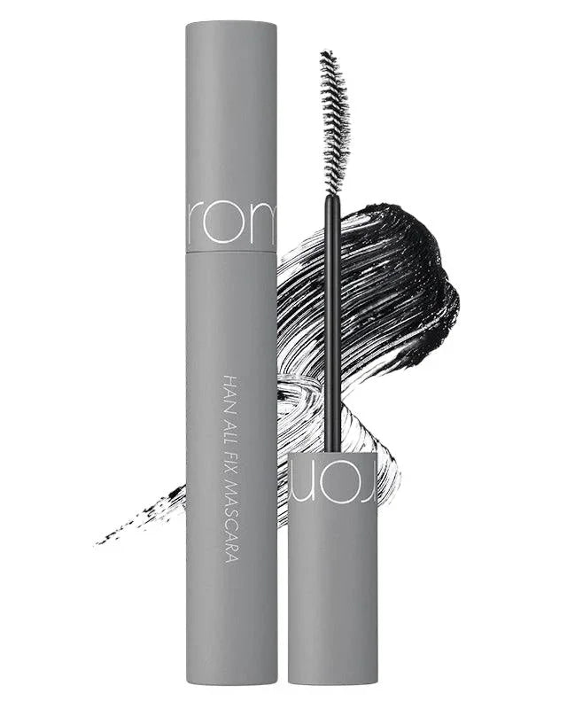 Rom&nd Han All Fix Mascara – máscara de pestanas coreana à prova de água com efeito duradouro