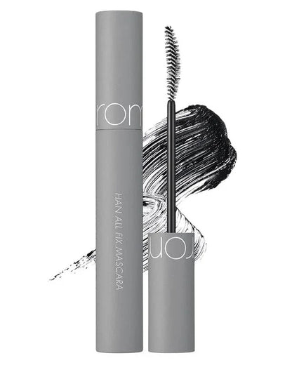 Rom&nd Han All Fix Mascara – máscara de pestanas coreana à prova de água com efeito duradouro